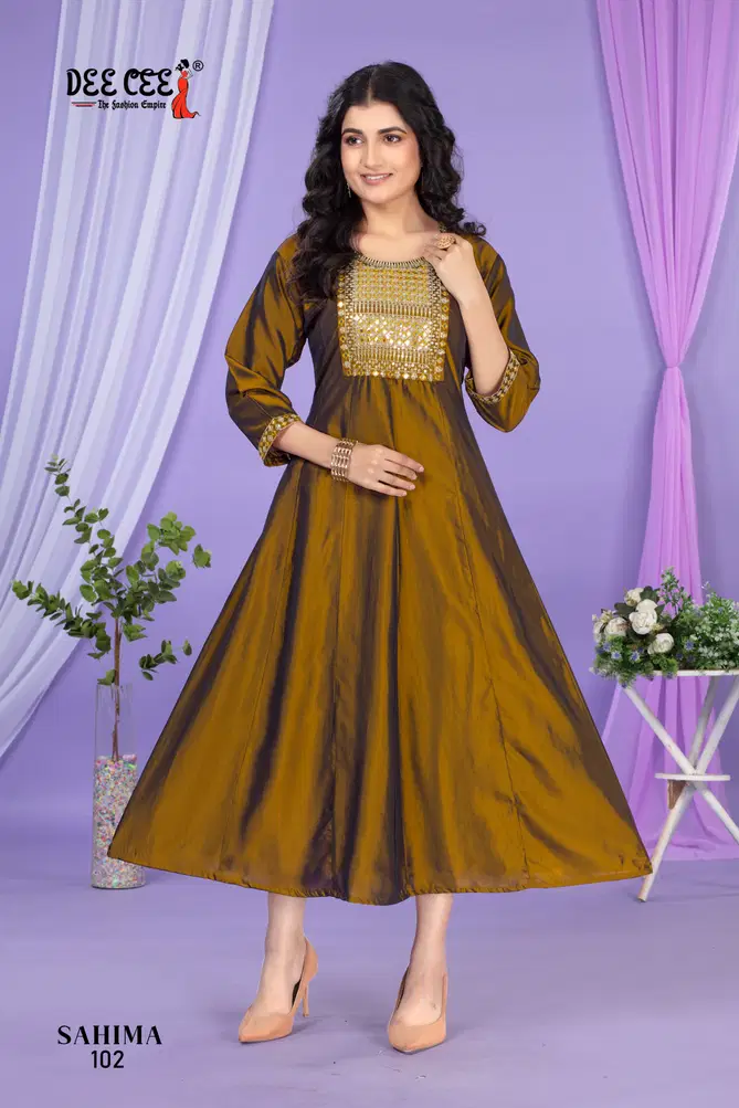 Sahima By Deecee Designer Flared Long Kurtis Suppliers In India